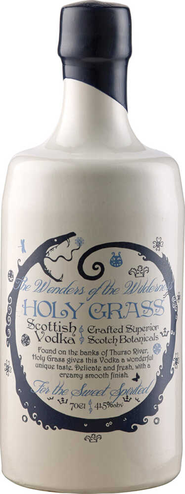 Dunnet Bay Distillery Holy Grass Vodka NV  0.7 L Flasche