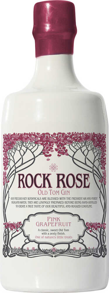 Dunnet Bay Distillery Rock Rose Old Tom Gin Pink Grapefruit NV  0.7 L Flasche