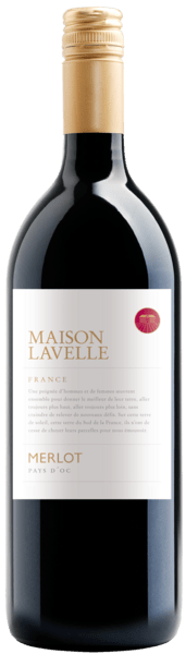 Maison Lavelle Merlot Igp Oc 2023  1 L Flasche