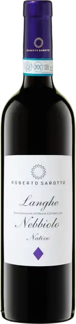 Roberto Sarotto Langhe Nebbiolo Nativo 2023  0.75 L Flasche