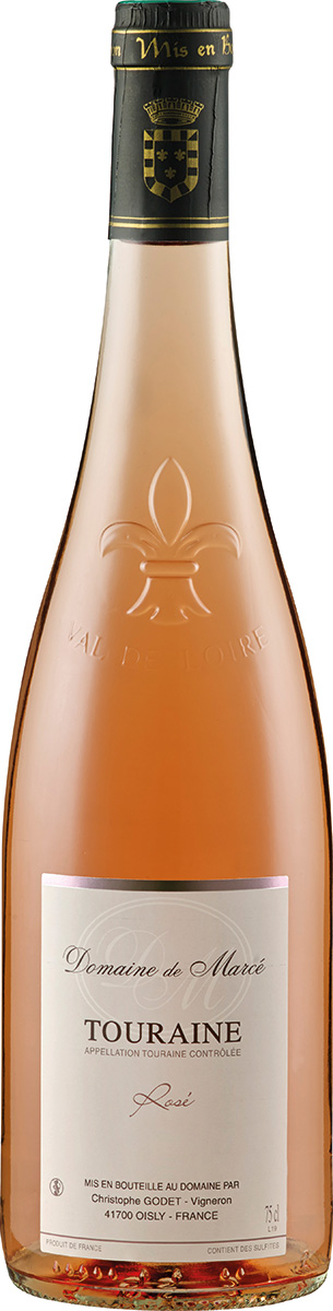 Domaine de Marcé Touraine Rosé Aoc 2024  0.75 L Flasche