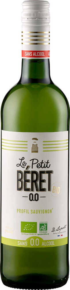 Le Petit Béret Sauvignon Blanc  Alkoholfrei  Bio NV  0.75 L Flasche
