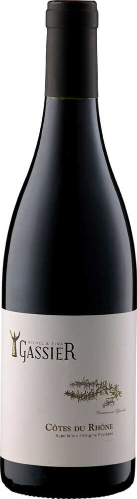 Vignobles Michel Gassier Côtes Du Rhône Aop 2024  0.75 L Flasche