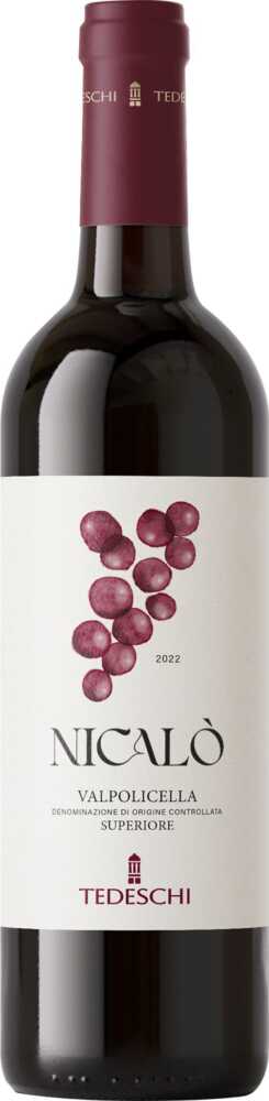 Tedeschi Nicalo Valpolicella Superiore Doc Venetien 2022  0.75 L Flasche