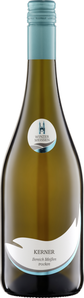 Winzergenossenschaft Meissen Wg  Kerner Bereich Meissen Q.B.A. Trocken 2023  0.75 L Flasche