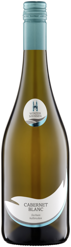Wg  Cabernet Blanc Sachsen Q.B.A. Halbtrocken