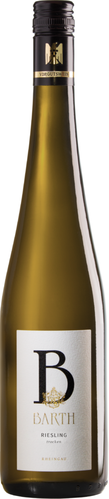 Wein- und Sektgut Barth & Riesling Trocken QbA Bio 2023  0.75 L Flasche