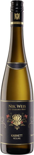 Weingut Nik Weis Kabinett Riesling Schwarzes Etikett 2024  0.75 L Flasche