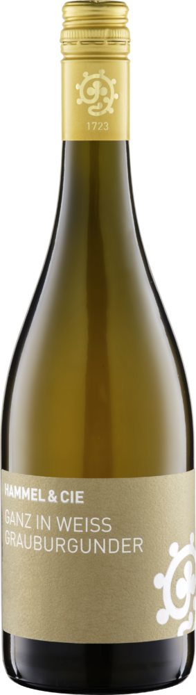 Weingut Hammel Ganz In Weiss Grauburgunder Trocken 2025  0.75 L Flasche