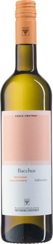 Winzervereinigung Freyburg-Unstrut Bacchus Halbtrocken 2025  0.75 L Flasche