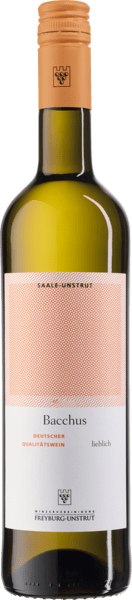 Winzervereinigung Freyburg-Unstrut Bacchus Lieblich Qba 2023  0.75 L Flasche