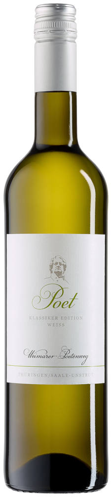 Werkstück Weimar Weimarer Poetenweg Poet Weiß Halbtrocken NV  0.75 L Flasche