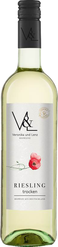 Veronika & Lenz Riesling QbA 2022  0.75 L Flasche