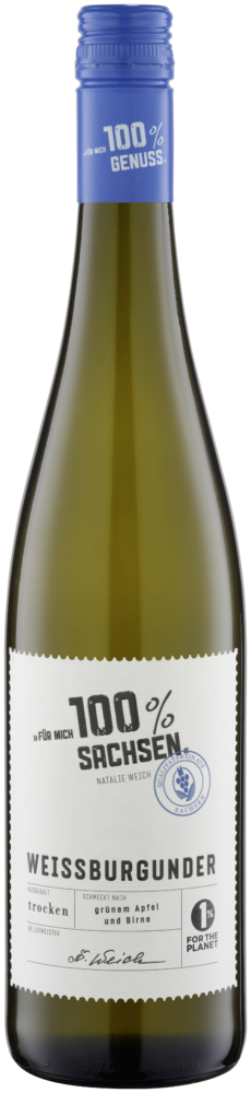 Für mich 100% Sachsen Weißburgunder 2025  0.75 L Flasche