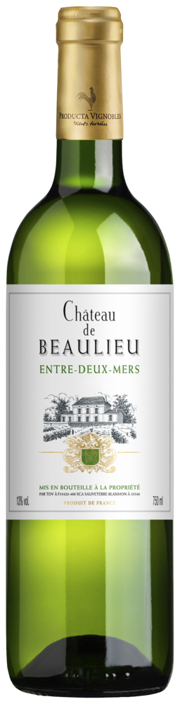 Châteaux de Château Beaulieu Bordeaux Entre Deux Mers Blanc Aoc 2024  0.75 L Flasche
