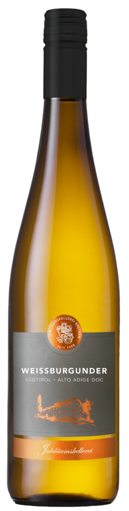 Jubiläumskellerei Kaltern Weißburgunder DOC 2025  0.75 L Flasche