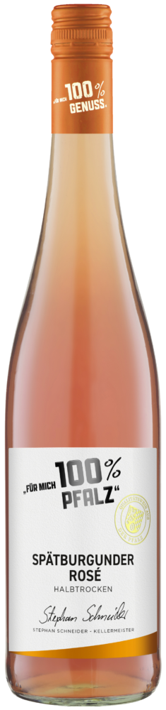 Für mich 100% Pfalz Rosé Halbtrocken 2025  0.75 L Flasche