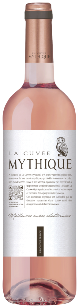 Mythique La 40% Grenache, 30% Syrah, 30% Cinsault Rosé 2024  0.75 L Flasche