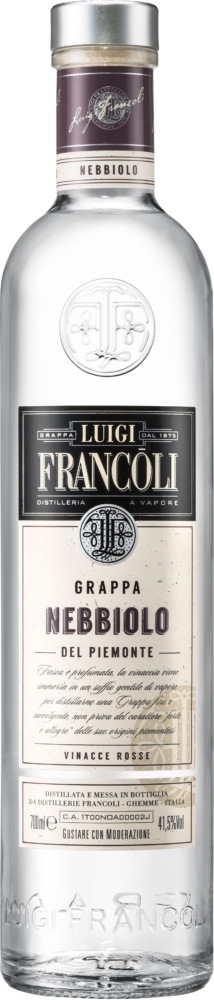 Luigi Francoli Grappa Nebbiolo 41 5% NV  0.7 L Flasche