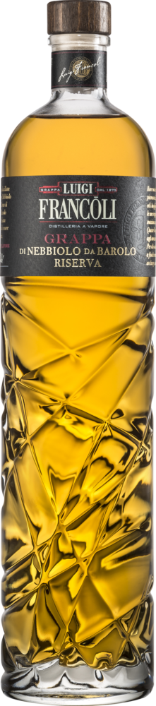 Luigi Francoli Grappa Riserva Nebbiolo Da Barolo 41,5% NV  0.7 L Flasche