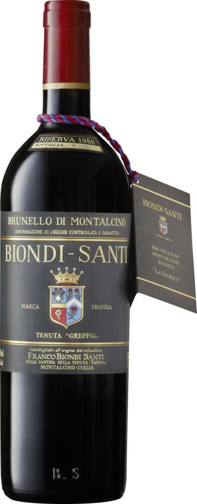 Biondi-Santi Brunello Di Montalcino Riserva DOCg 1988  0.75 L Flasche