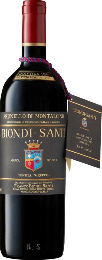 Biondi-Santi Brunello Di Montalcino Riserva Docg Second Release 1997  0.75 L Flasche