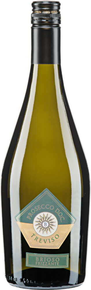 Prosecco Brioso Frizzante DOC Treviso NV  0.75 L Flasche