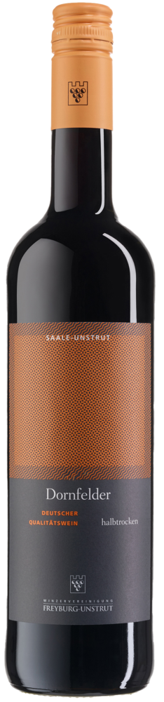 Winzervereinigung Freyburg-Unstrut Dornfelder Halbtrocken 2023  0.75 L Flasche