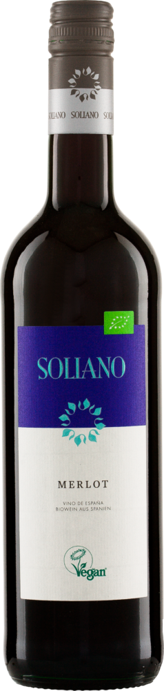 Soliano Merlot Vino Espana 2023  0.75 L Flasche