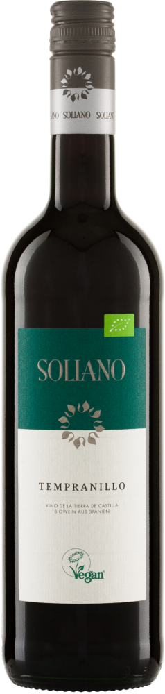 Soliano Tempranillo Vino de La Tierra 2023  0.75 L Flasche