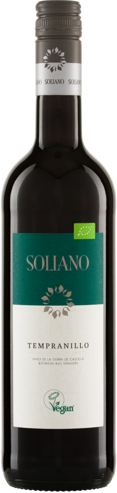 Soliano Tempranillo Vino de La Tierra 2024  0.75 L Flasche