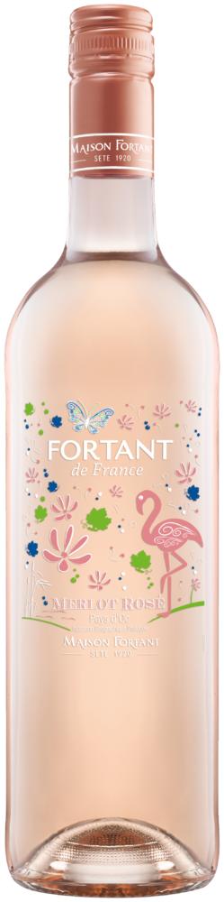 Fortant de France Maison  Merlot Rosé Edition 2025  0.75 L Flasche