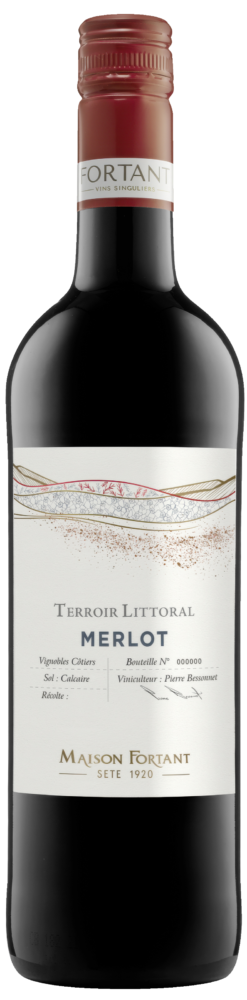 Fortant de France Maison  Merlot Terroir Littoral PaydOc Igp 2024  0.75 L Flasche