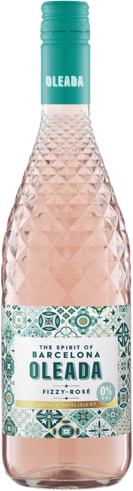 Oleada Barcelona Fizzy Rosé Entalkoholisiert NV  0.75 L Flasche