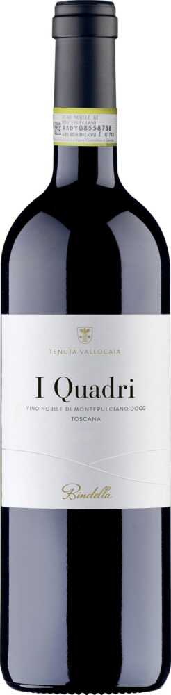 Tenuta Vallocaia I Quadri Vino Nobile Di Montepulciano DOCg 2019  0.75 L Flasche