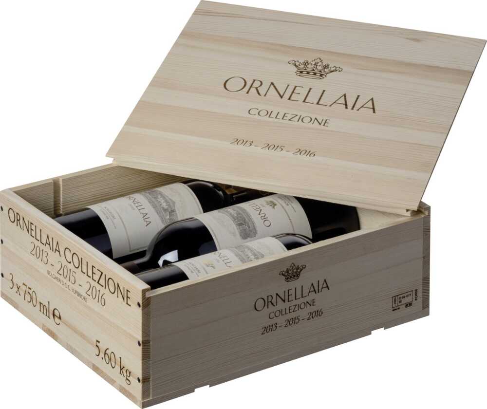 Ornellaia 3Er Hk  Collezione 13-15-16 Je 1X0,75L  Bolgheri Rosso Superiore Bolgheri DOC Superiore NV  2.25 L Flasche