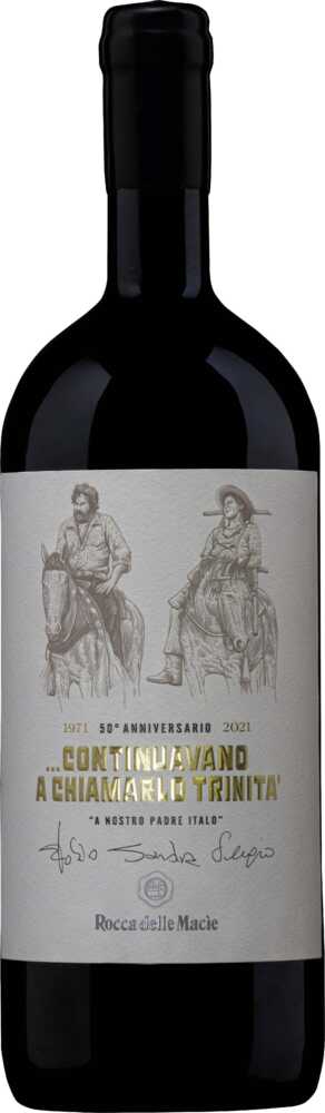 Rocca delle Macìe Continuavano A Chiamarlo Trinità Chianti Classico Gran Selezione – Docg 2019  1.5 L Magnum