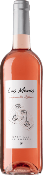 Castillo de Robles Las Manos Tempranillo Rosado Vdt Castilla 2023  0.75 L Flasche