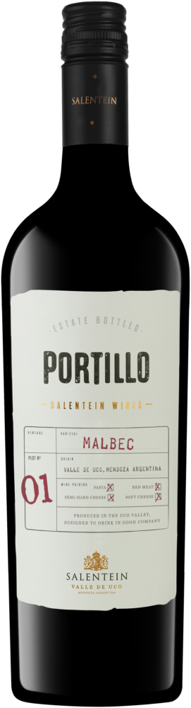 Portillo Bodegas Salentein Malbec 2024  0.75 L Flasche