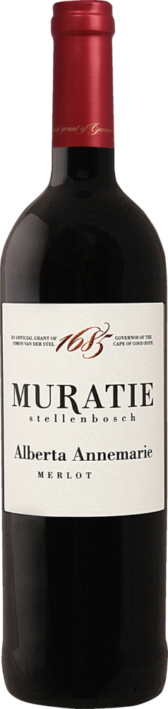 Muratie Wine Estate Merlot Alberta Annemarie 2020  0.75 L Flasche
