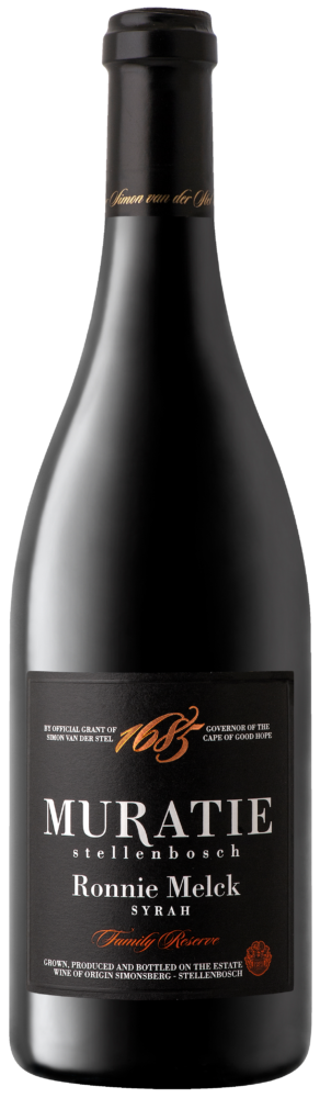Muratie Wine Estate Ronnie Melck Syrah Family Reserve 2020  0.75 L Flasche