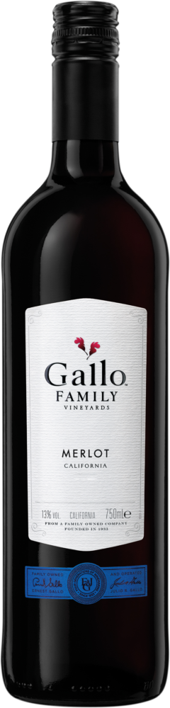 Gallo Family Vineyards Merlot 2024  0.75 L Flasche