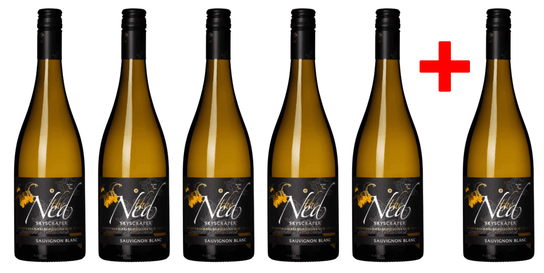 Marisco 5 + 1 Weißwein-Vorteilspaket The Ned Skyscraper Sauvignon Blanc 6 Flaschen á 0,75L