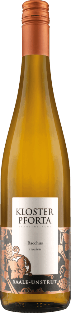 Kloster Pforta Bacchus Qba Trocken 2025  0.75 L Flasche