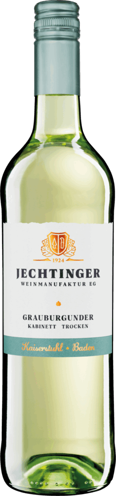 Jechtinger Weinmanufaktur Grauburgunder Kabinett Trocken 2025  0.75 L Flasche