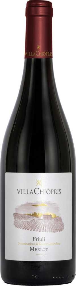 Villa Chiopris Merlot Grave Del Friuli Doc Friaul Julisch Venetien 2024  0.75 L Flasche