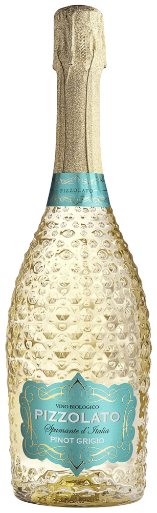 Speis&Trank Pizzolato Pinot Grigio Spumante Extra Dry Bio NV  0.75 L Flasche