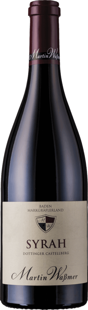 Martin Waßmer Dottinger Castellberg Syrah QbA Trocken 2020  0.75 L Flasche