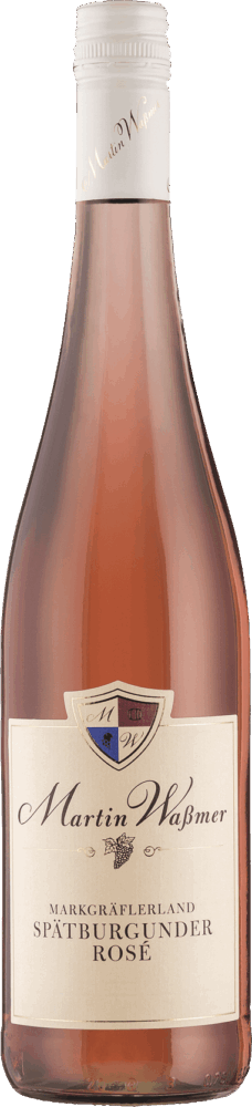 Martin Waßmer Spätburgunder Rosé Kabinett Feinherb 2024  0.75 L Flasche