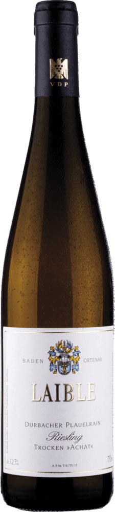 Durbacher Plauelrain Riesling Qualitätswein Trocken Achat